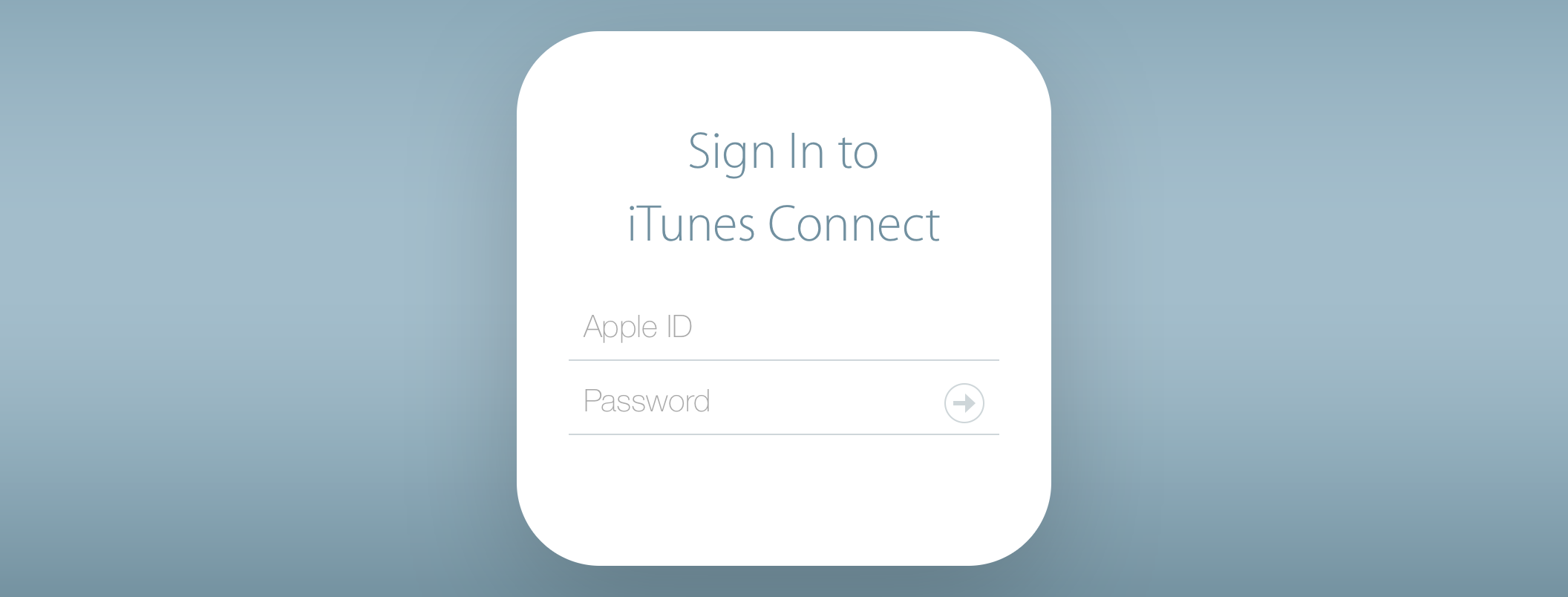 Itunes shop connect login